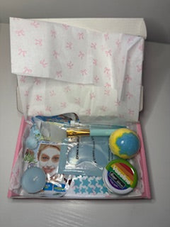 Small BLUE self-care package